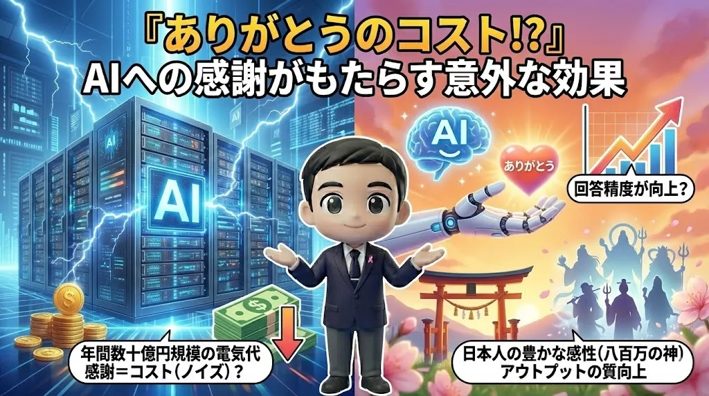 ありがとうのコスト⁉︎